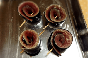 秋刀魚のステーキのレシピ