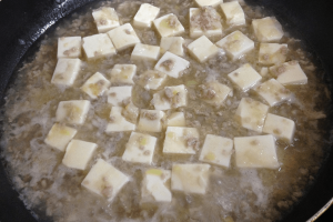 白麻婆豆腐のレシピ