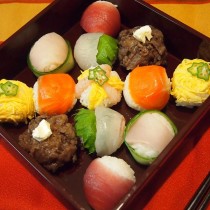 手鞠寿司のレシピ