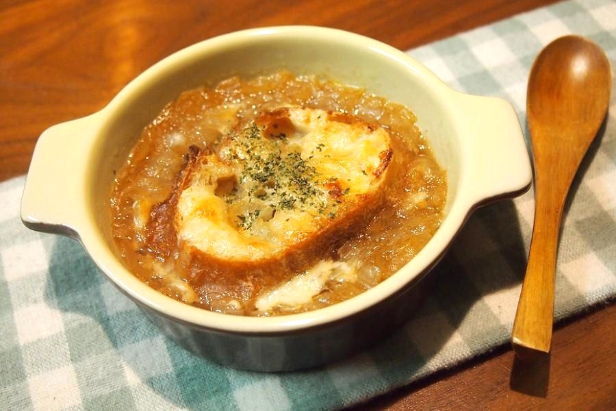 オニオンスープのレシピ
